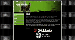 Desktop Screenshot of petewinders.com